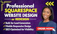 build squarespace website design or redesign squarespace website development
