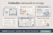 design linkedin carousels that increase saves and profile visits