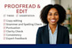 proofread, review, and edit your thesis, dissertation, or research manuscript