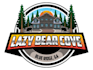 design unique bear cabin logo