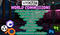 create or edit vrchat world