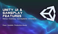create clean and polished UI screens in unity