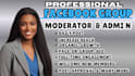 be your facebook group page admin moderator or community manager fb page create