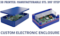 design 3d printed or manufacturable enclosures for  electronics and pcb projects