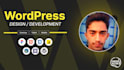 create custom word press website with elementor