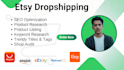 do etsy dropshipping, SEO and listing