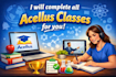 complete your all acellus classes