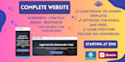complete wordpress websites with clear structure and purpose