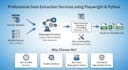 dynamic website data extraction using python playwright