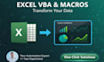 create excel vba macros and automate your tasks