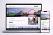 design and build a modern responsive website, HTML, CSS, javascript