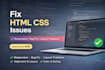 fix HTML CSS issues