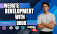 develop professional odoo ecommerce website and custom modules