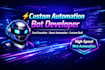 build a custom web automation or auto purchase bot