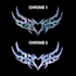 create shiny 3d chrome logo