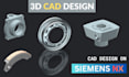design mechanical parts and 3d models in siemens nx