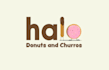 design fun animated popup ghost kitchen donuts logo