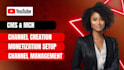 manage youtube cms, mcn monietization, automation SEO