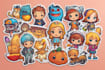 design custom cartoon stickers and sticker sheets