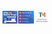 create responsive HTML CSS website design
