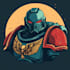 design a warhammer 40k character illustration