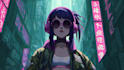 design anime character , cyberpunk character