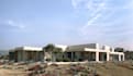 design modern desert retreat, 3d homes exterior render, large plot visualization