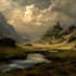 create fantasy landscape art