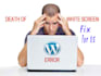 fix any wordpress error for small business website