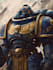 desing a warhammer 40k character illustration