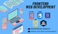 custom website development business website  front end development