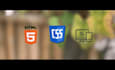 design clean HTML and CSS web pages with a modern layout