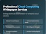 create professional cloud computing whitepapers