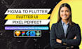 convert figma to flutter ui with pixel perfect design