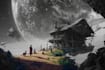 create game concept art for characters, environment