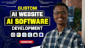 develop ai website, ai chatbot, ai web application, ai software developer