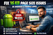 make your android app compatible with 16kb memory page size