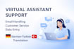 ich unterstütze sie als virtueller assistent bei e mails und kundenservice