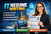 write an ats optimized IT, tech and engineering resume