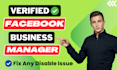 create and fix facebook business manager and ads account