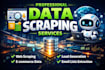 do professional web scraping, data extraction and data mining