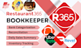 do bookkeeping for restaurant using r365 or restaurant365