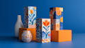 create a pixel perfect packaging box design with die cut
