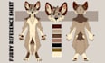 draw furry ref sheet fursona reference sheet furry oc furry nsfw reference sheet