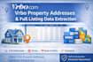 extract vrbo property addresses and full listing data