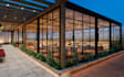 design cafe, coffee shop and restaurant interior 3d rendering