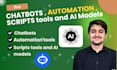 build ai chatbots, dialogflow cx ,automation tools  and ai web application