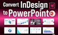 convert indesign to powerpoint presentation design create master slides template