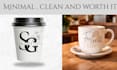 create minimal and simple logo design