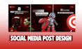 do social media post  social media manager  and post design